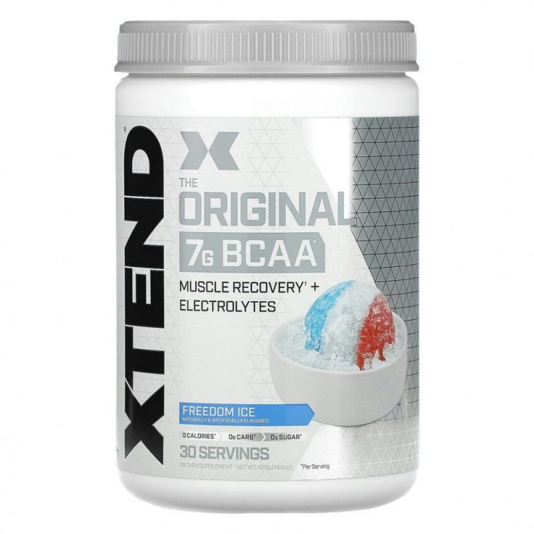 Xtend, The Original, 7 г аминокислот с разветвленной цепью (BCAA), со вкусом «Ледяная свежесть», 420 г (14,8 унции)