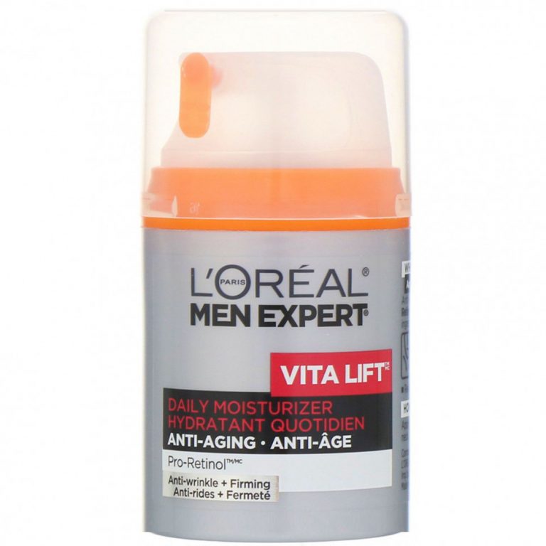 L’Oreal, Men Expert, Vita Lift, Ежедневное увлажнение, Борьба с морщинами и укрепление, 48 мл