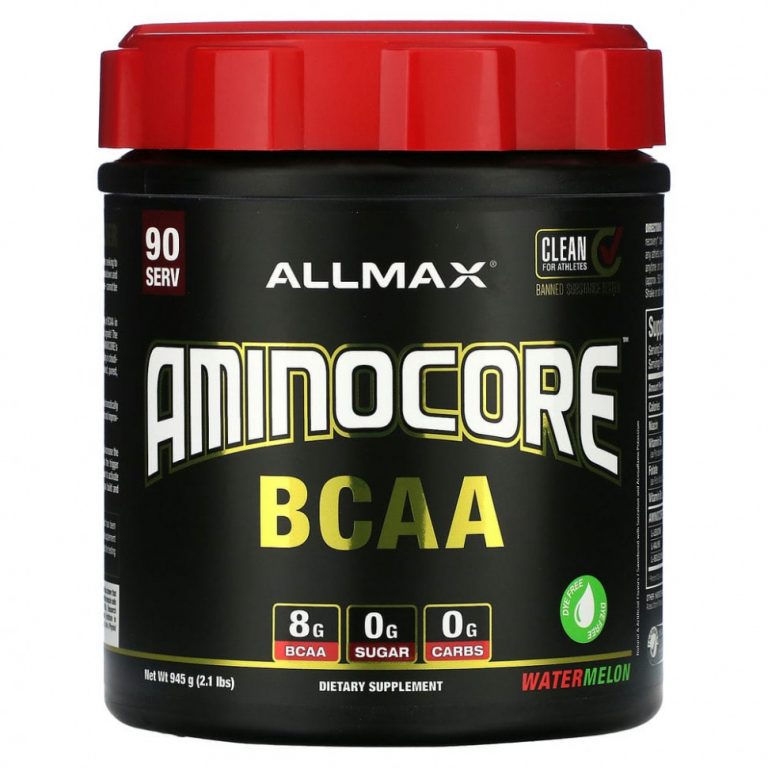 ALLMAX, AMINOCORE BCAA, арбуз, 945 г (2,1 фунта)