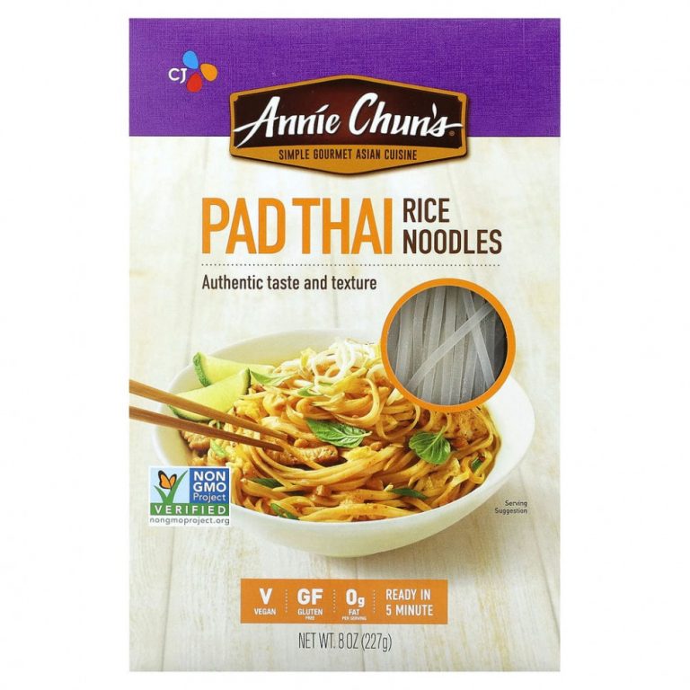 Annie Chun’s, Рисовая лапша Pad Thai, 227 г (8 унций)