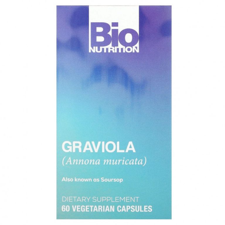 Bio Nutrition, Graviola, 60 вегетарианских капсул