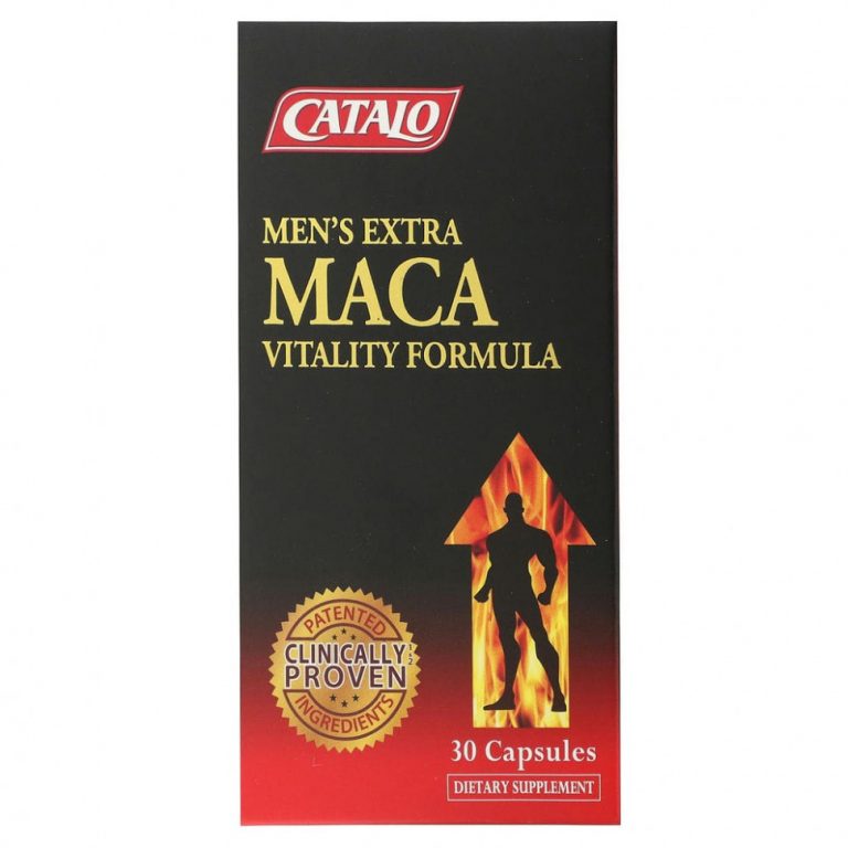 Catalo Naturals, Men’s Extra Maca Vitality Formula, 30 капсул