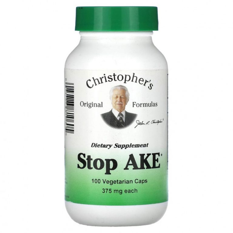 Christopher’s Original Formulas, Stop-Ache, 375 мг, 100 вегетарианских капсул