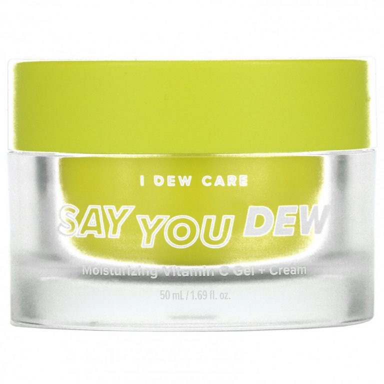 I Dew Care, Say You Dew, увлажняющий гель и крем с витамином C, 50 мл (1,69 жидк. Унции)