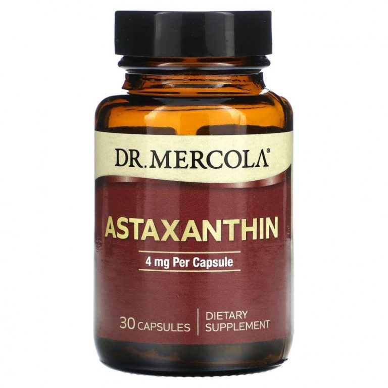 Dr. Mercola, Astaxanthin, 4 mg, 30 Capsules