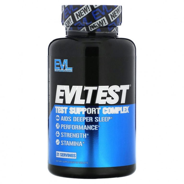 EVLution Nutrition, EVLTest, комплекс для поддержки тестирования« 84 таблетки