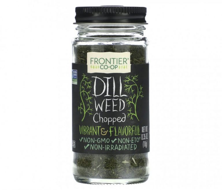 Frontier Co-op, Dill Weed, Chopped, 0.35 oz (10 g)