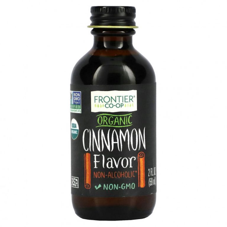 Frontier Co-op, Organic Cinnamon Flavor, Non-Alcoholic, 2 fl oz (59 ml)