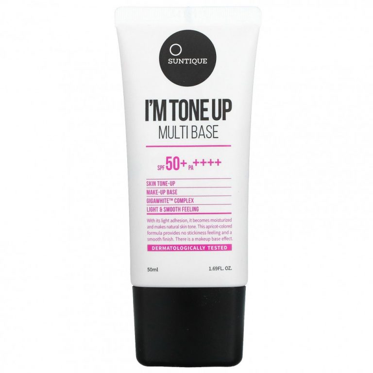 Suntique, I’m Tone Up Multi Base, SPF 50+ PA ++++, 50 мл (1,69 жидк. Унции)