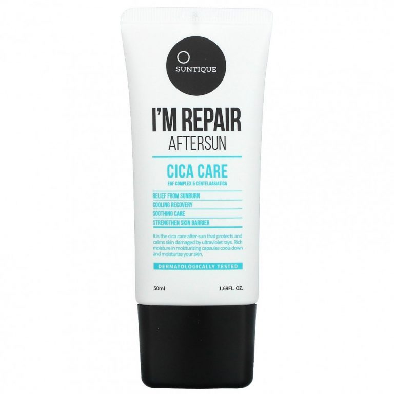 Suntique, I’m Repair Aftersun, Cica Care, 50 мл (1,69 жидк. Унции)