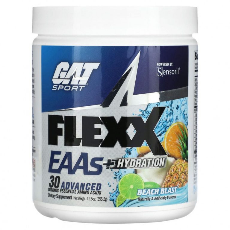 GAT, Flexx EAA + Hydration, Beach Blast, 355,2 г (12,5 унции)