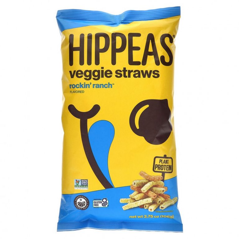 Hippeas, Veggie Straws, Rockin ‘Ranch, 106 г (3,75 унции)