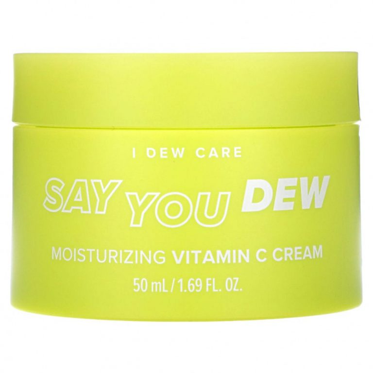 I Dew Care, Say You Dew, увлажняющий крем с витамином C, 50 мл (1,69 жидк. Унции)