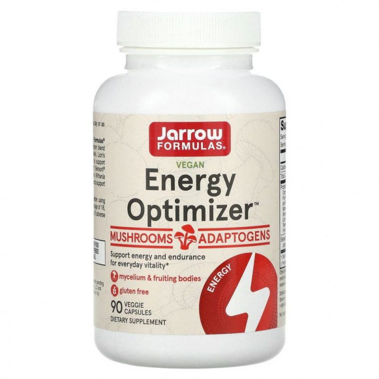 Jarrow Formulas, Energy Optimizer, 90 растительных капсул