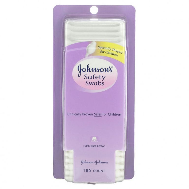 Johnson & Johnson, Безопасные тампоны, 185 штук