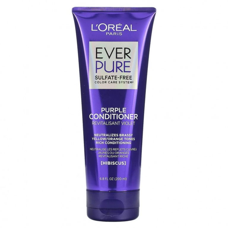 L’Oréal, EverPure, фиолетовый кондиционер, гибискус, 200 мл (6,8 жидк. Унции)