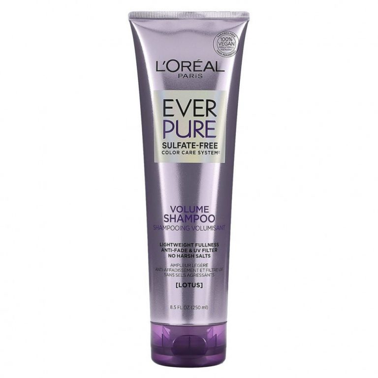 L’Oréal, Ever Pure, шампунь для придания объема, лотос, 250 мл (8,5 жидк. Унции)