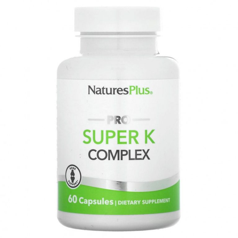 NaturesPlus, Pro Super K Complex, 60 капсул