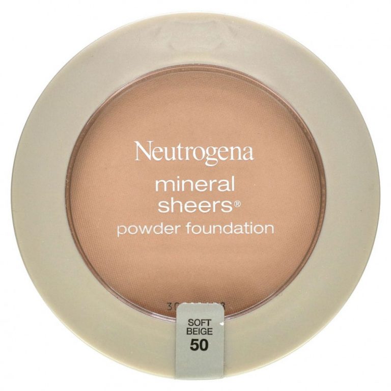 Neutrogena, Mineral Sheers, тональная пудра, мягкий бежевый 50, 9,6 г (0,34 унции)