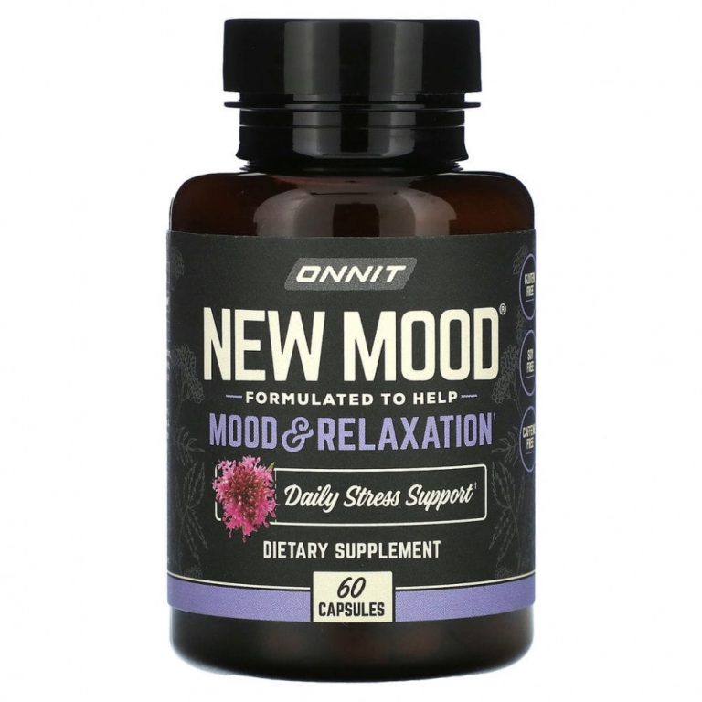 Onnit, New Mood, Mood & Relaxation, 60 капсул