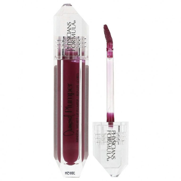 Physicians Formula, Diamond Plumper, Mineral Wear Lip Plumper, бриллиант с бриллиантами из ягод, 5 мл (0,17 жидк. Унции)