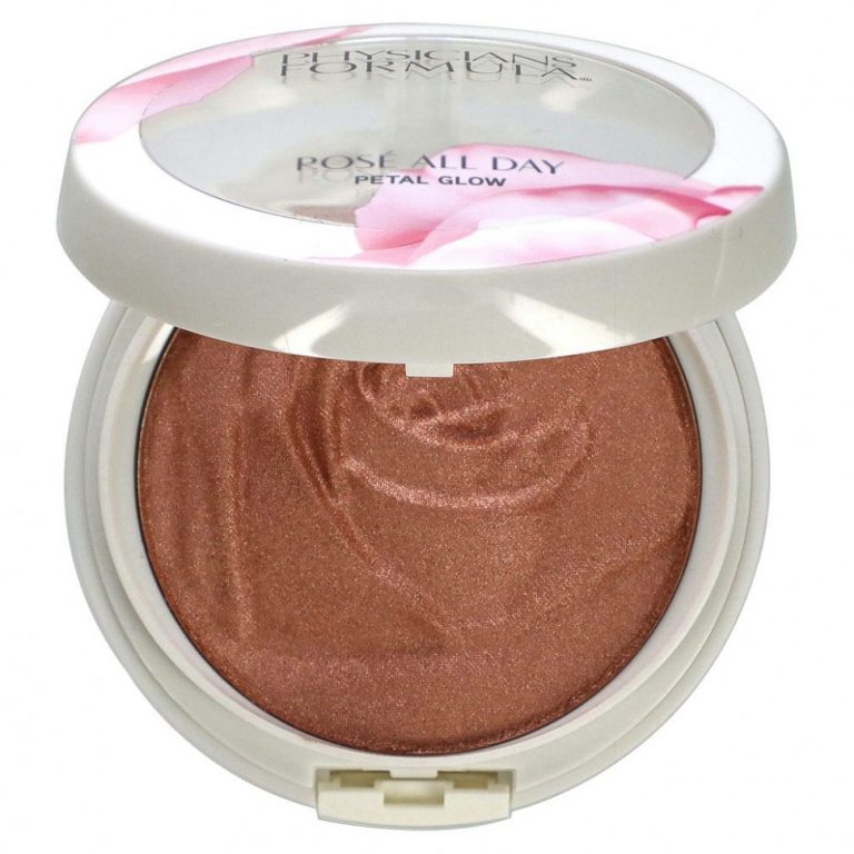 Physicians Formula, Rose All Day Petal Glow, универсальный хайлайтер, мерцающая роза, 9,2 г (0,32 унции)