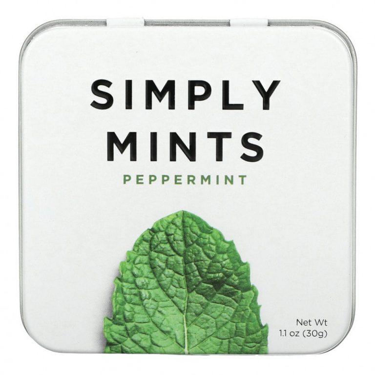 Simply Gum, Mints, перечная мята, 30 г (1,1 унции)