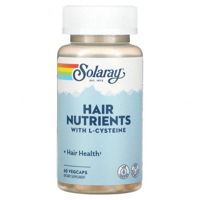 Solaray, Hair Nutrients , 60 VEGCAPS