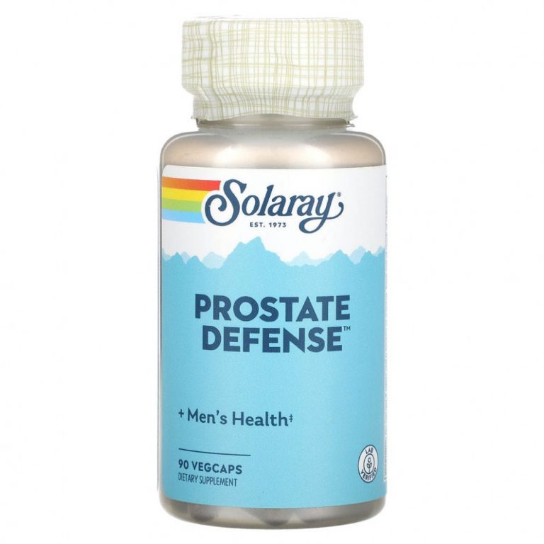 Solaray, Prostate Defense« 90 растительных капсул