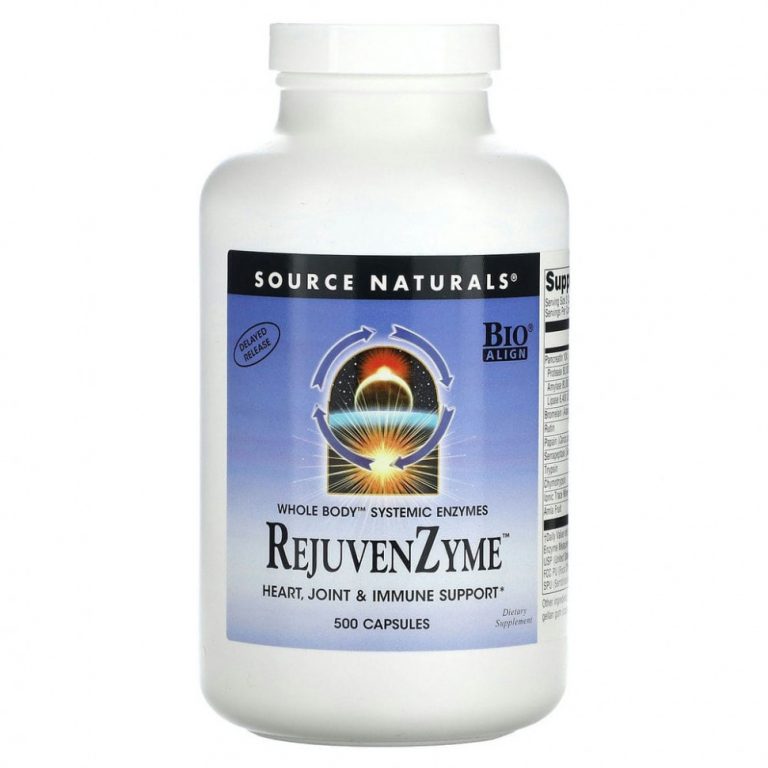 Source Naturals, RejuvenZyme« 500 капсул