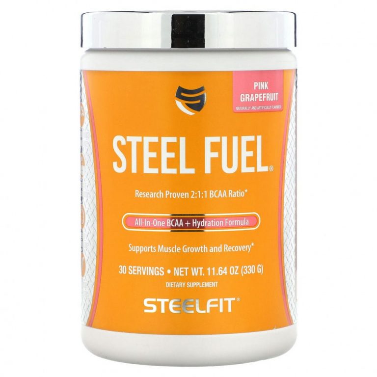 SteelFit, Steel Fuel, розовый грейпфрут, 330 г (11,64 унции)