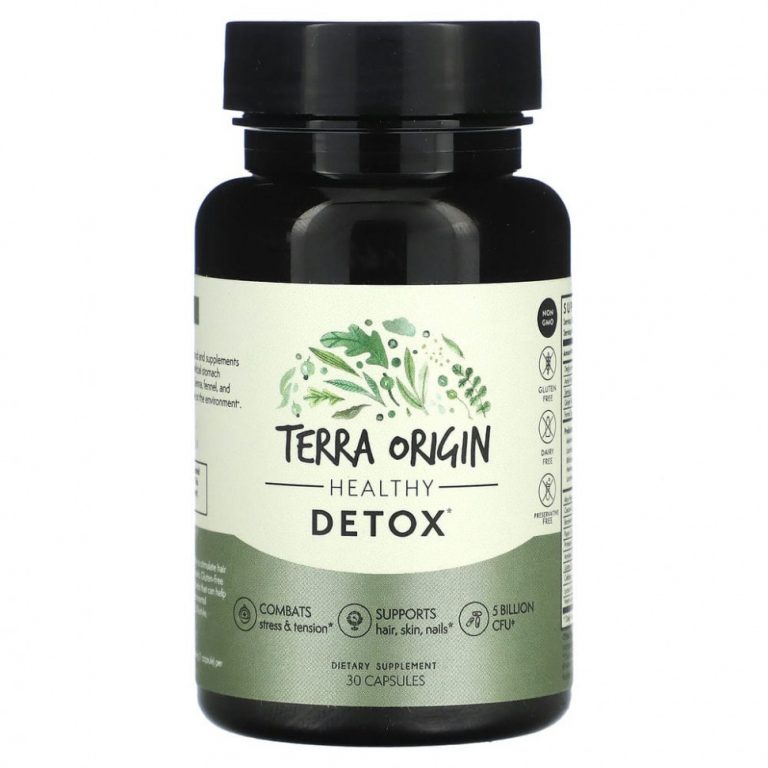 Terra Origin, Healthy Detox, 30 капсул