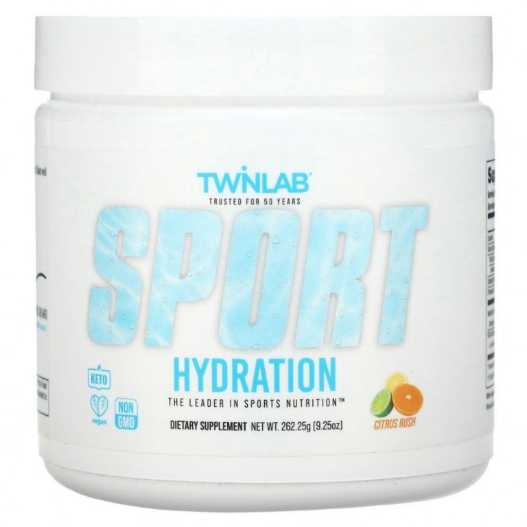 Twinlab, Sport Hydration, Citrus Rush, 262,25 г (9,25 унции)