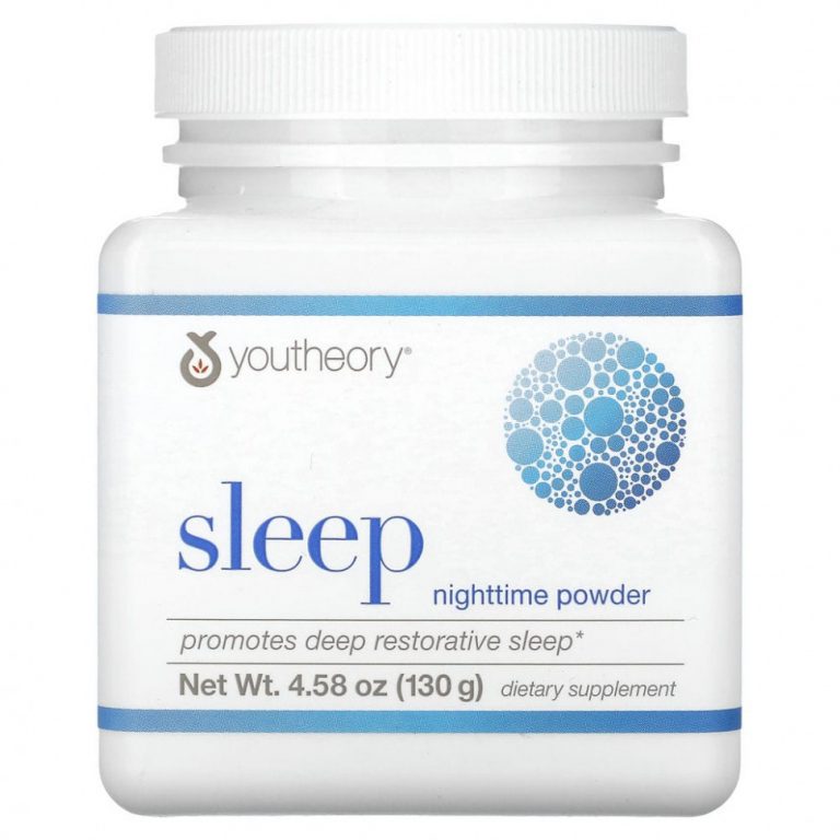 Youtheory, Sleep, ночной порошок, 130 г (4,58 унции)