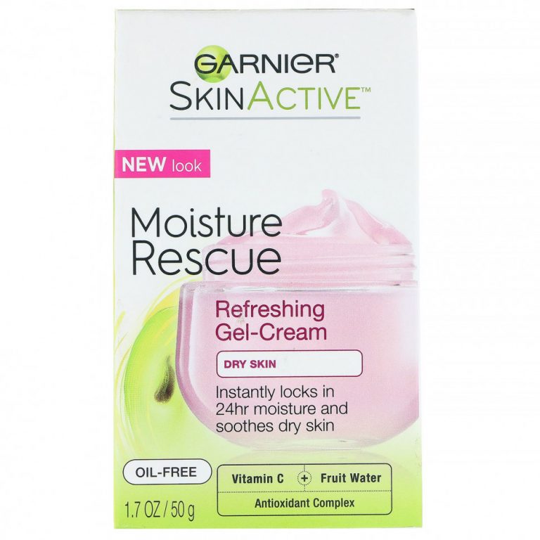 Garnier, SkinActive, Moisture Rescue, освежающий гель-крем, для сухой кожи, 50 г