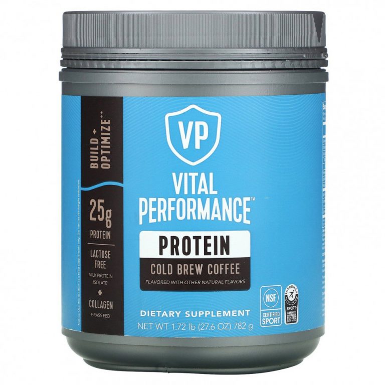 Vital Proteins, Vital Performance Protein, Cold Brew Coffee , 1.72 lb (782 g)