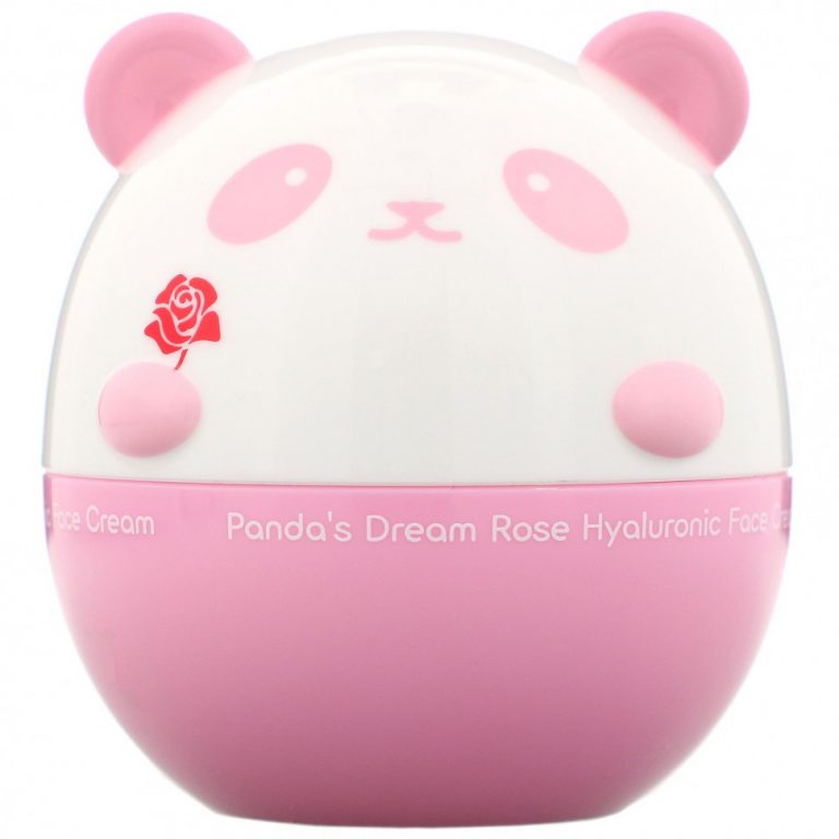 Tony Moly, Panda’s Dream, крем для лица с гиалуроновой кислотой с розой, 50 г (1,76 унции)