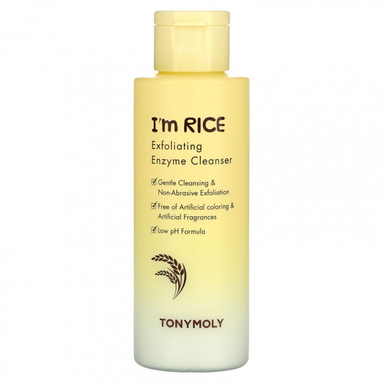 Tony Moly, I’m Rice, отшелушивающее ферментное очищающее средство, 50 г (1,76 унции)