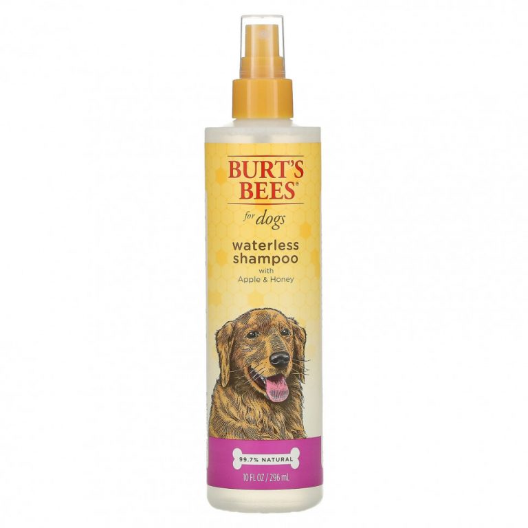 Burt’s Bees, Waterless Shampoo for Dogs, Apple & Honey, 10 fl oz (296 ml)