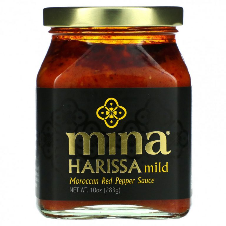 Mina, Harissa Mild, Марокканский соус из красного перца, 10 унций (283 г)