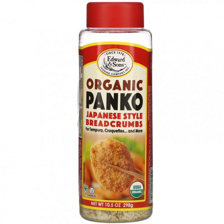 Edward & Sons, Organic Panko, Панировочные сухари в японском стиле, 10,5 унций (298 г)