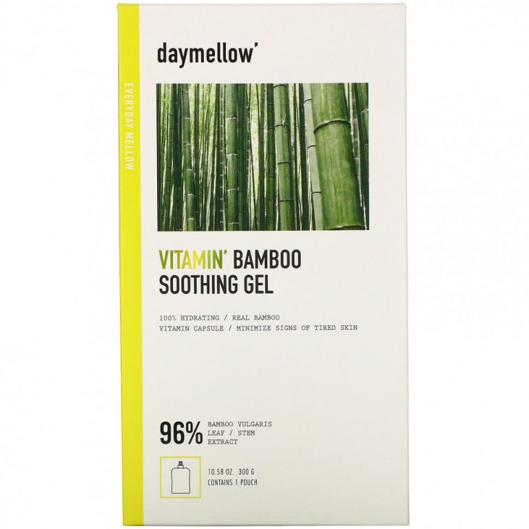 Daymellow, Vitamin, Bamboo Soothing Gel, 10.58 oz (300 g)