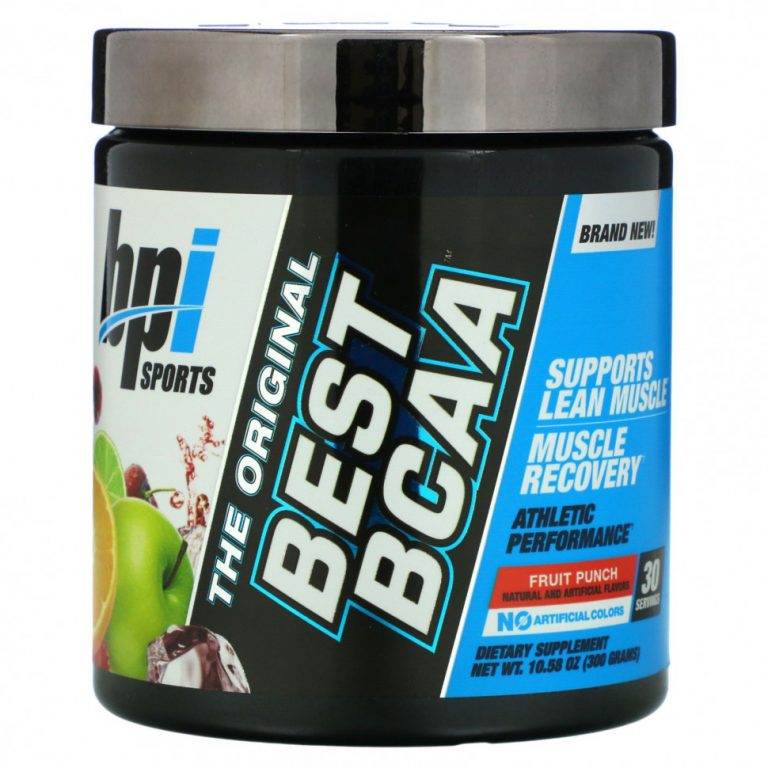 BPI Sports, Best BCAA, добавка для тренировок, фруктовый пунш, 300 г (10,58 унции)