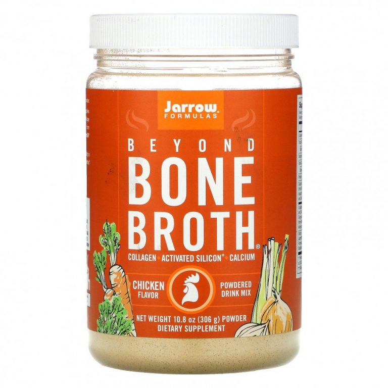 Jarrow Formulas, Beyond Bone Broth, бульон со вкусом курицы, 306 г (10,8 унции)