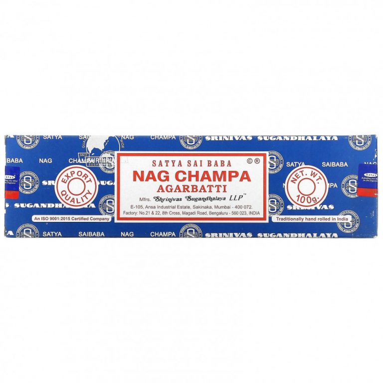 Sai Baba, Satya, Nag Champa, Agarbatti, Ароматические палочки, 100 г