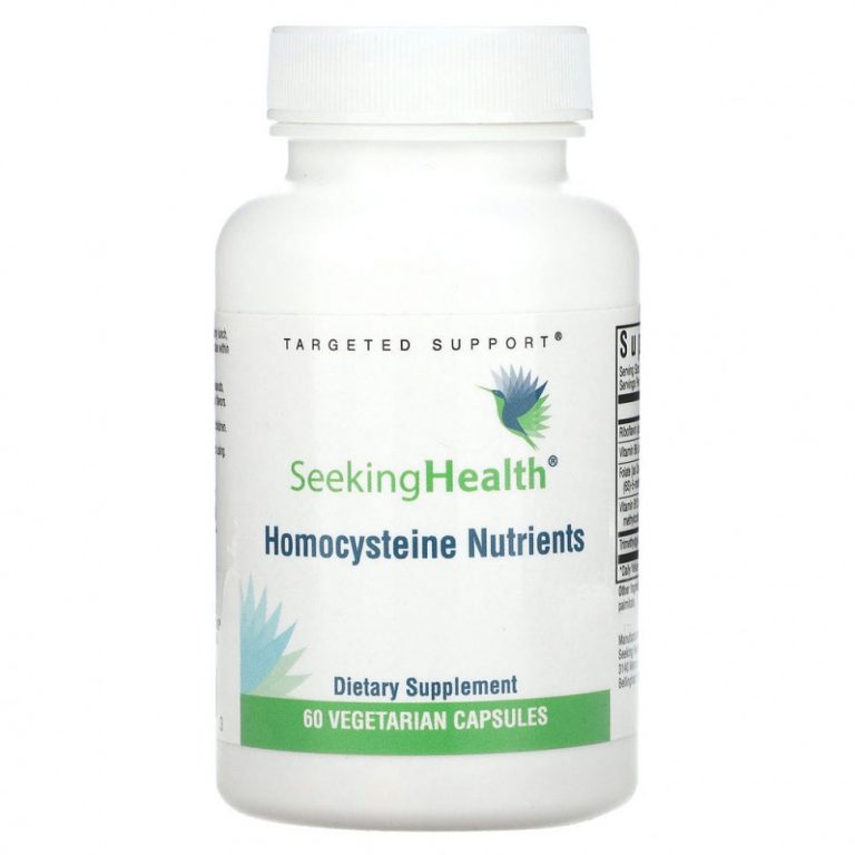 Seeking Health, HomocysteX Plus, 60 вегетарианских капсул