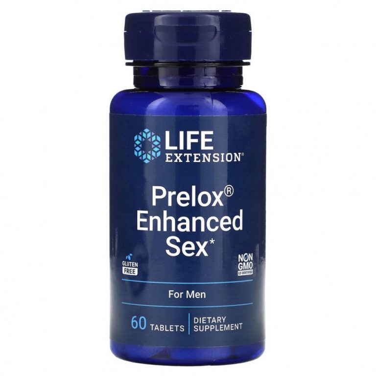 Life Extension, Prelox Enhanced Sex, для мужчин, 60 таблеток