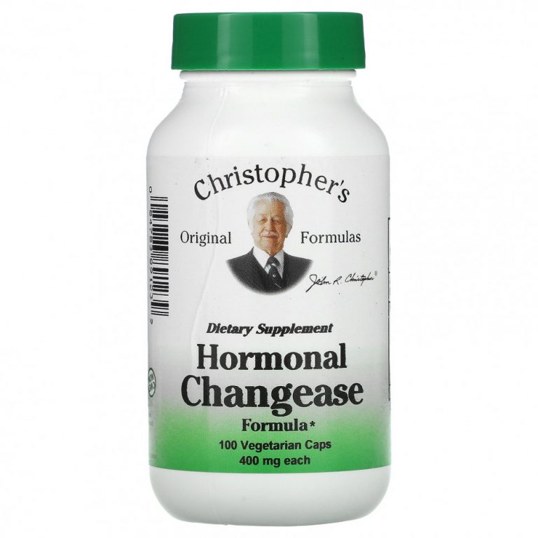 Christopher’s Original Formulas, Hormonal Changease Formula, 450 мг, 100 вегетарианских капсул