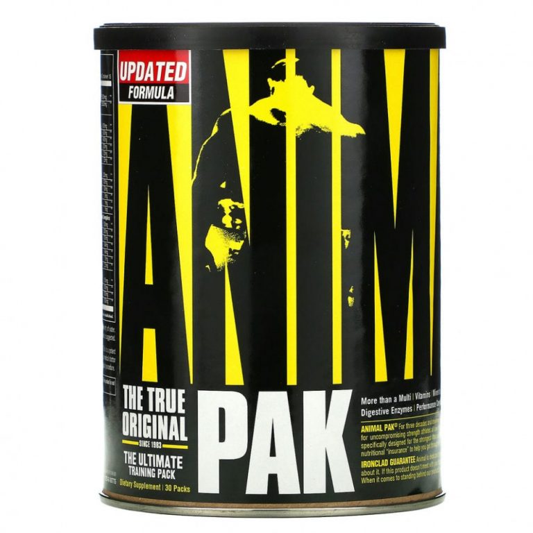 Universal Nutrition, Animal Pak, комплекс для физической активности, 30 пакетиков