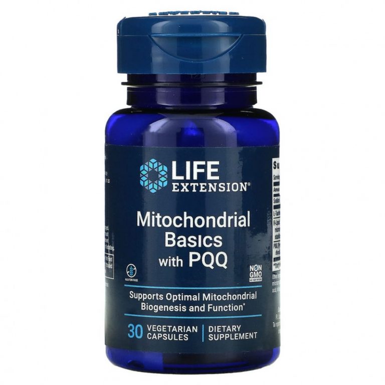 Life Extension, Mitochondrial Basics с PQQ, 30 капсул